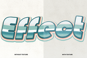 Retro Text Photoshop Effect