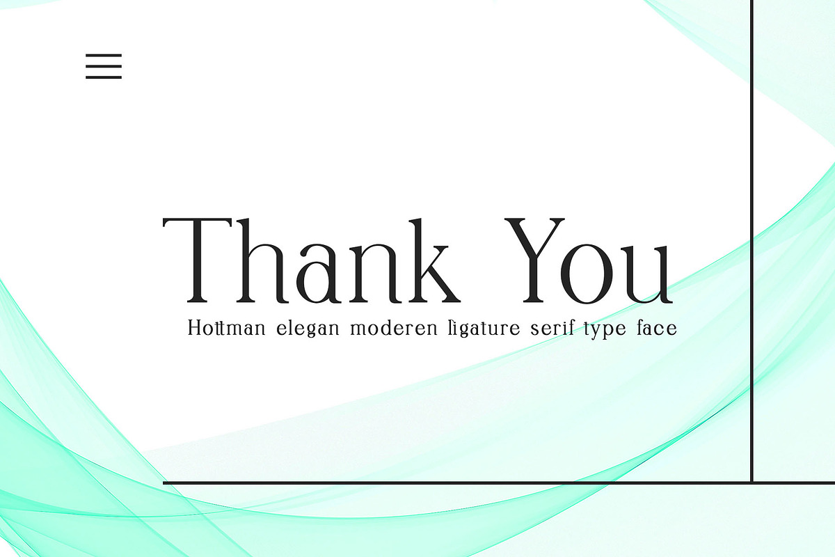 Hottman Ligature Serif Typeface, a Serif Font by Humaira_std (Photo 10 of 10)