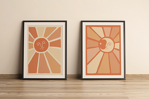 2 Sun & Moon Posters