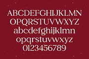 Bright Holiday Christmas Font, a Serif Font by Yukita Creative (Thumbnail 7 of 9)
