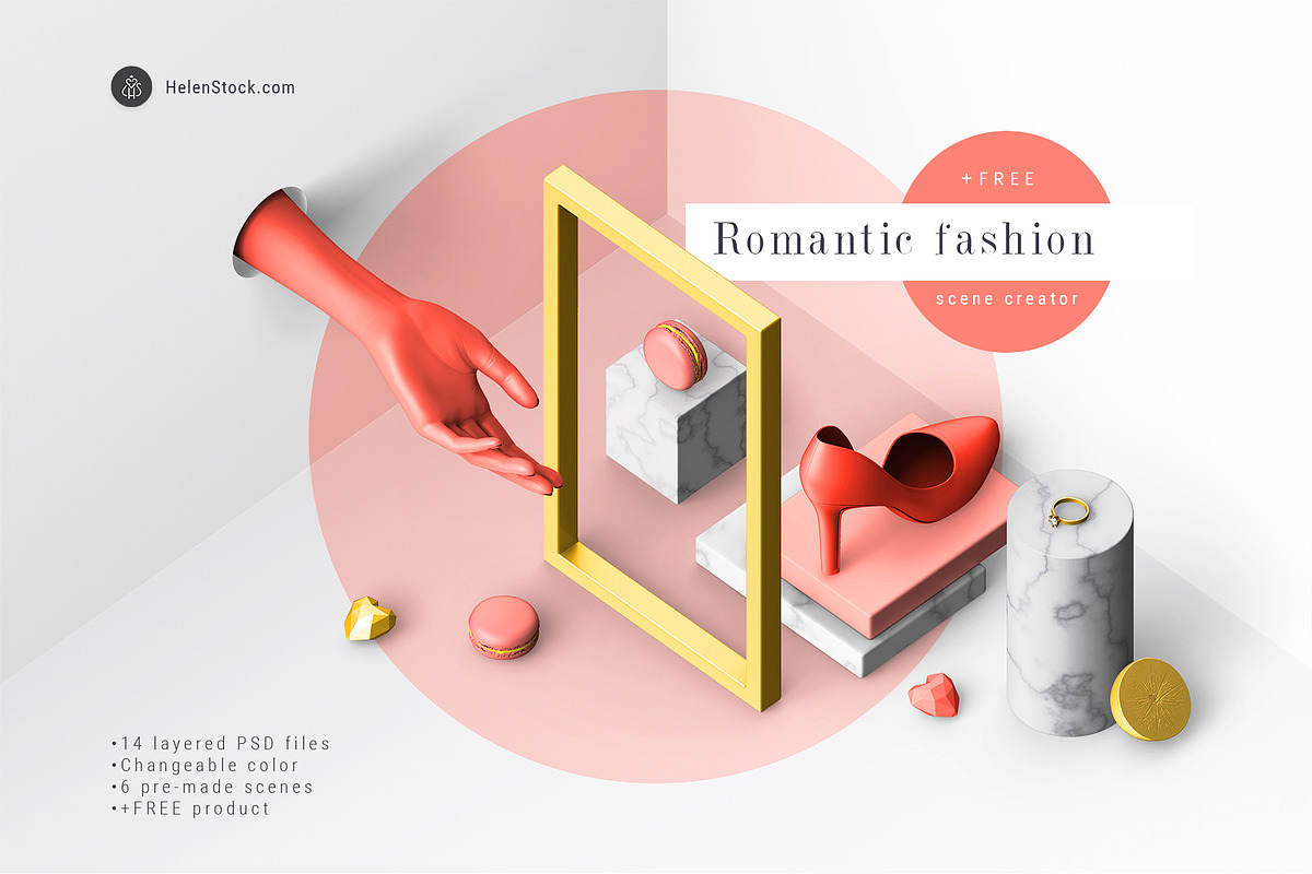 Romantic Fashion, a Graphic by HelenStock (Photo 1 of 14)