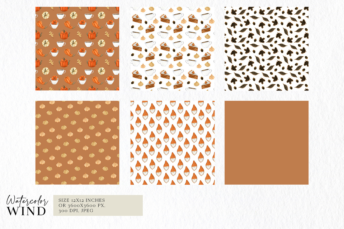 Ultimate Autumn Bundle Clipart, an Illustration by WatercolorWind (Photo 39 of 45)