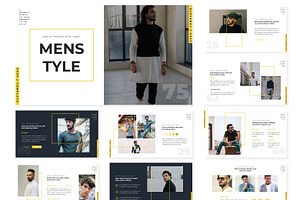 Men Style Keynote Template