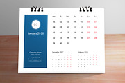 2018 Desk Calendar template, a Stationery Template by graphicbox (Thumbnail 2 of 6)