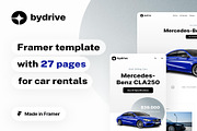 ByDrive - car rental, an UI Kit Template by Lumina_ui_ux202 (Thumbnail 1 of 8)
