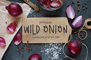 Wild Onion, a Font by OnTheSpotStudio (Thumbnail 1 of 4)