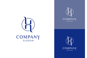 Letter H Elegance Monogram Logo, a Branding & Logo Template by ika trisiana