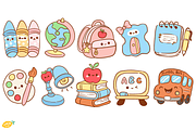 Back To School PNG Clipart Bundle, an Education Illustration by LemonDesign (Thumbnail 3 of 3)