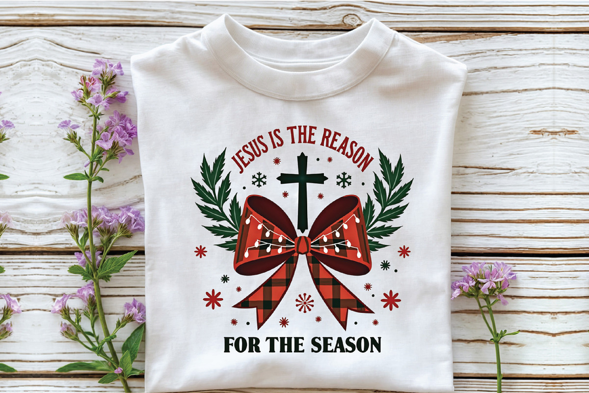 Jesus is the Reason Christmas PNG, an Illustration by Libby Wishes (Photo 2 of 4)