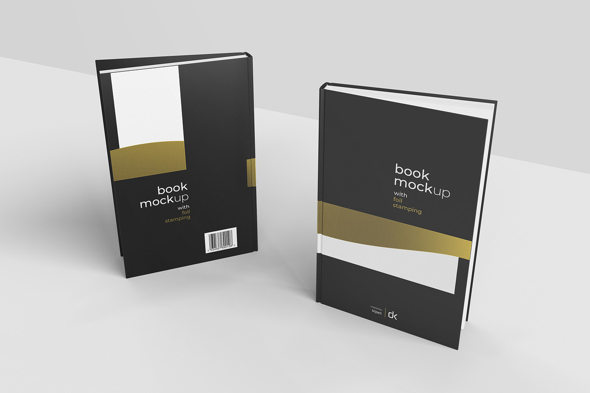 Hardcover Book Mockup, a Print Template by KIPET (Photo 5 of 15)