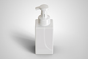 Soap Dispenser Square Bottle Mockup, a Packaging Mockup by Muhazdinata (Thumbnail 12 of 18)
