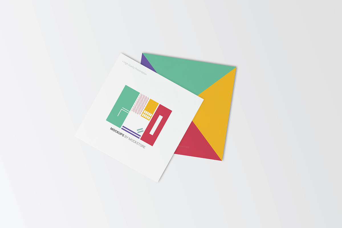 Square Business Card Mockup, a Mockup by Mockstore (Photo 3 of 7)