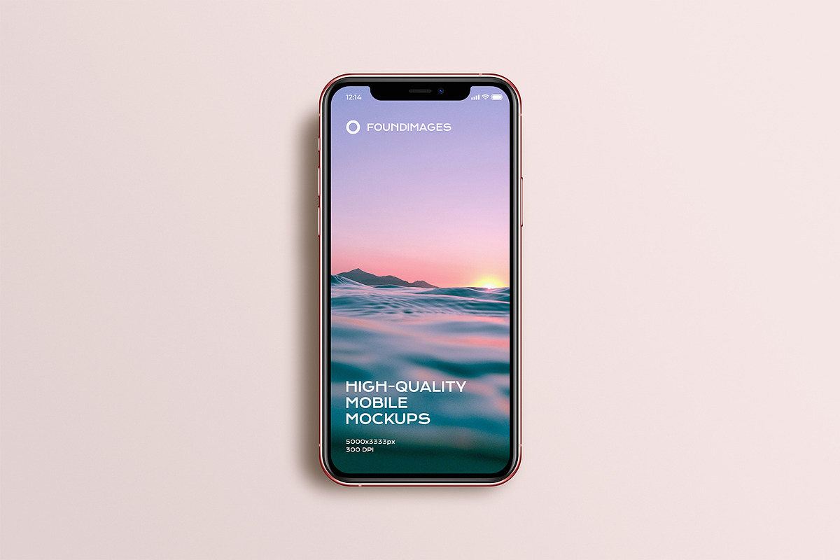 72 iphone device mockup bundle, an iPhone Mockup by FoundImages (Photo 51 of 84)