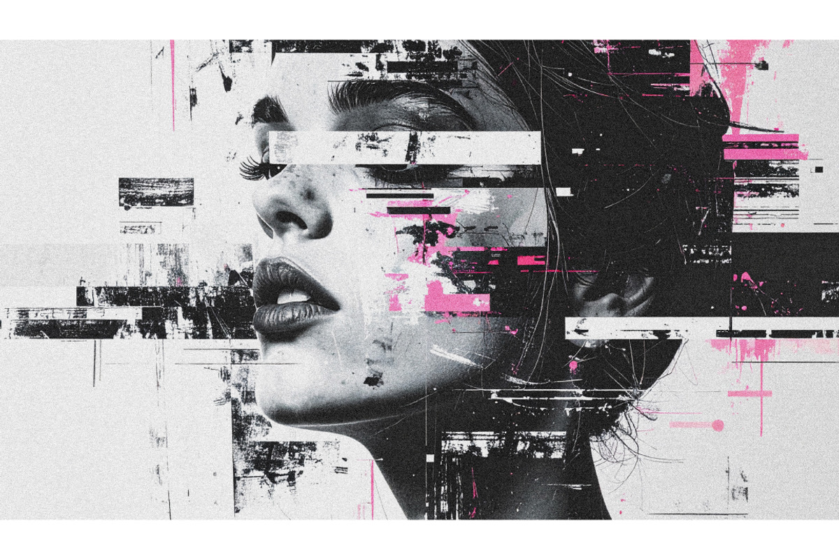Beautiful Noise 2 Abstract Collages, a Texture Illustration by Offset (Photo 4 of 21)