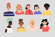 Women. Vector and raster graphics., a Person Illustration by Oliana Moroz (Thumbnail 7 of 19)