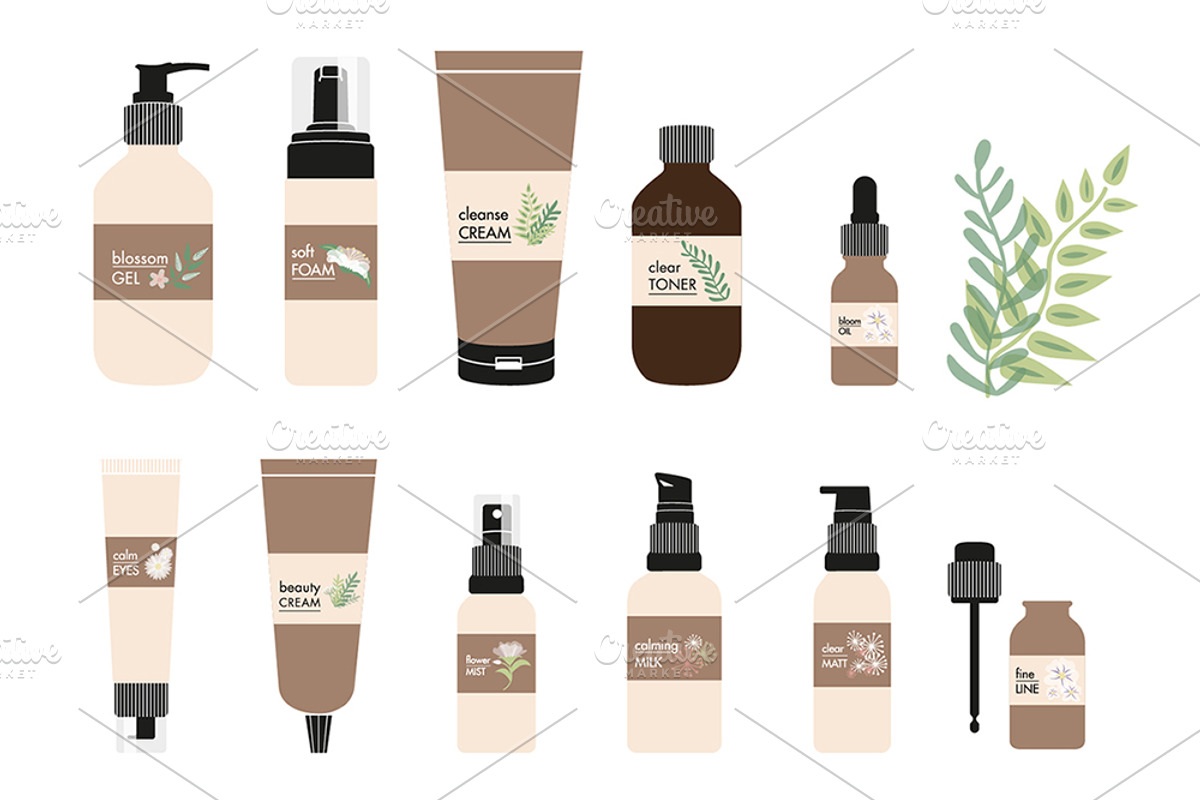 Vector Beauty and Make Up Products, an Object Graphic by stockhype (Photo 2 of 2)