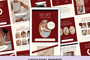 Canva Email Templates Luxe, an Email Template by The Pixel Palace (Thumbnail 1 of 10)