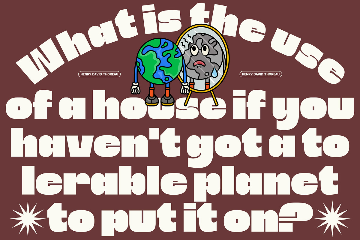 Slack 01 | Cheerful Sans Serif Font, a Sans Serif Font by Fateh.Lab (Photo 6 of 13)