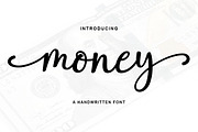 Money Script, a Script Font by Rotterlab Studio (Thumbnail 1 of 8)