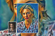 Realistic Oil Painting Art, an Action Add-On by U_Design (Thumbnail 2 of 11)
