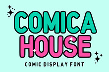 Comica House | Cute Comic Font