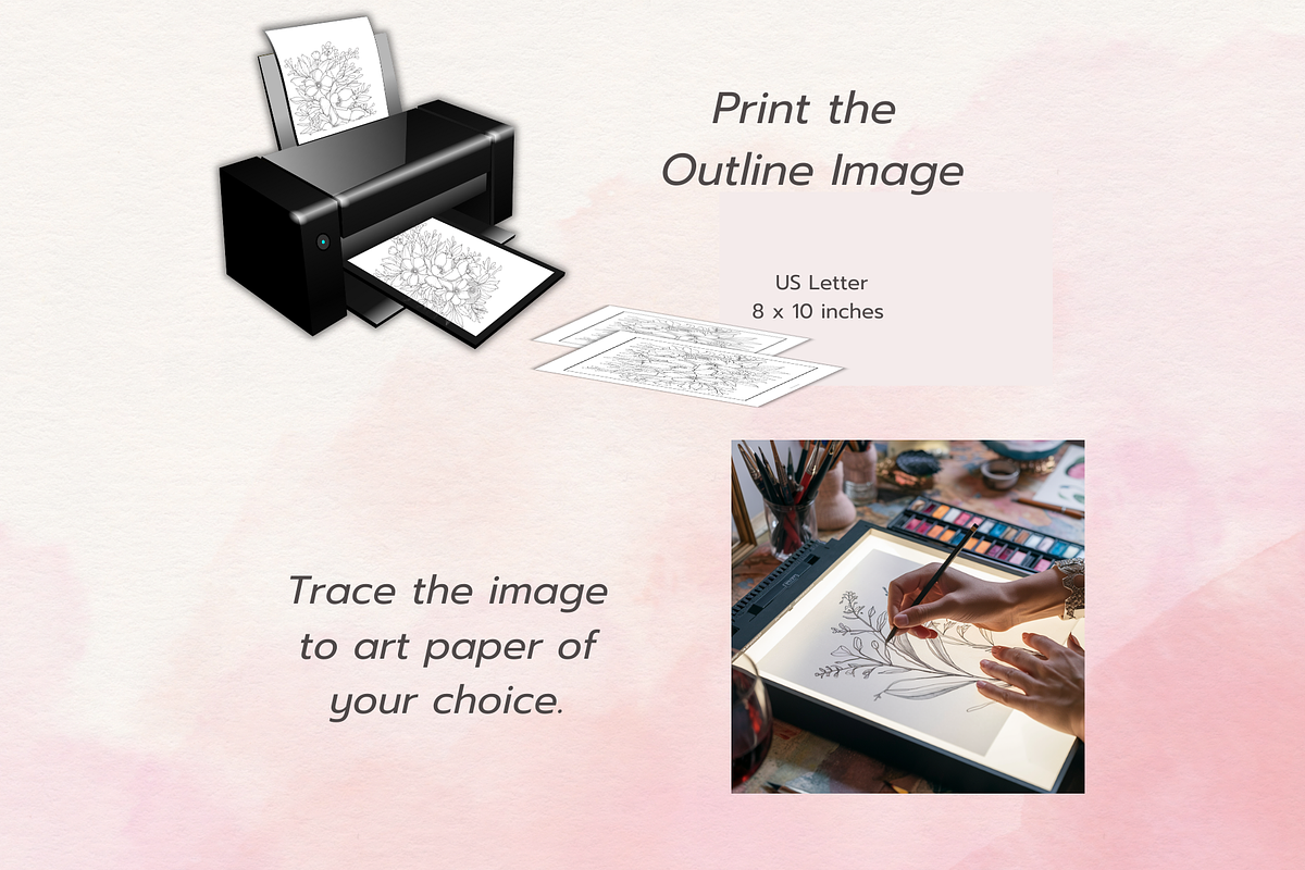 Snowy Dreams Winter Coloring Bundle, a Seasonal Illustration by Daffodil Dream Studio (Photo 5 of 10)