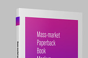 Mass-market Paperback Book Mockup, a Books & Magazine Mockup by Illusiongraphic (Thumbnail 16 of 23)