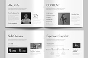 Minimal Creative Portfolio Template, a Brochure Template by MightyDesign (Thumbnail 3 of 7)