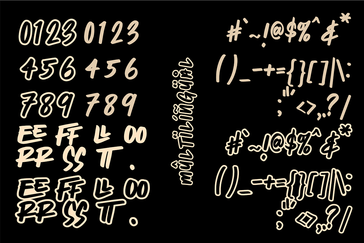 Kopeth - Display Brush Typeface, a Font by zamjumps (Photo 7 of 8)