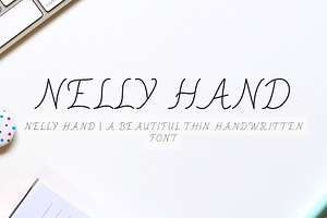 Nelly Hand - Handwritten Font