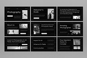 Black Portfolio Photography Keynote, a Presentation Template by graphicook (Thumbnail 2 of 4)