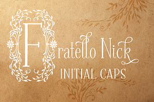 Sale-Fratello Nick Initial Caps