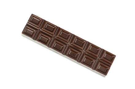 Chocolate bar isolated on white back, a Food & Drink Photo by AlexBush