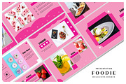 Foodie Delicious Dishes - Powerpoint, a Presentation Template by Putra Khan (Thumbnail 1 of 14)
