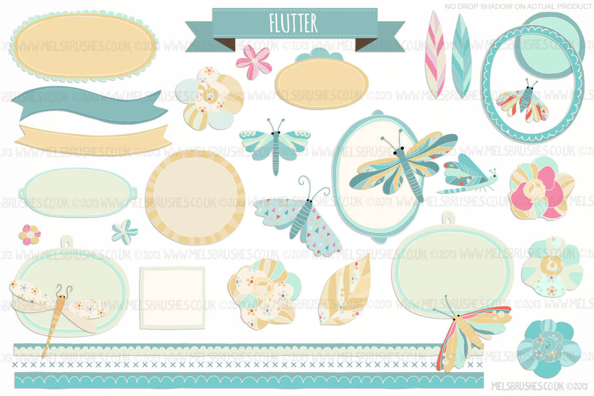 Flutter, an Illustration by Mels Brushes (Photo 1 of 4)