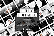 Black and White Instagram Carousels, a Social Media Template by Oh So Social Boutique (Thumbnail 5 of 6)