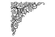 Floral Corner Ornament Bundle, an Object Graphic by hafijul (Thumbnail 3 of 7)