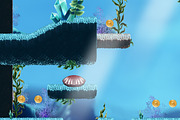 Platformer Tileset HD 5: Underwater, an Illustration by LudicArts (Thumbnail 2 of 5)