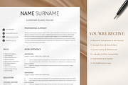 Teacher Resume Template Word Google, a Resume Template by OkiDocs Resume Templates (Thumbnail 6 of 10)
