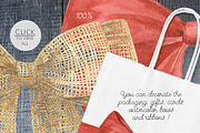 Bows & Ribbons. Watercolor Set, a Decorative Illustration by NataliVA (Thumbnail 4 of 5)