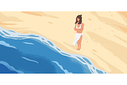 Girl with fear of new things concept, a Person Illustration by Good Studio (Thumbnail 1 of 3)