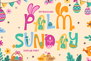 Palm Sunday - Quirky Easter Day Font, a Font by PutraCetol Studio (Thumbnail 1 of 11)