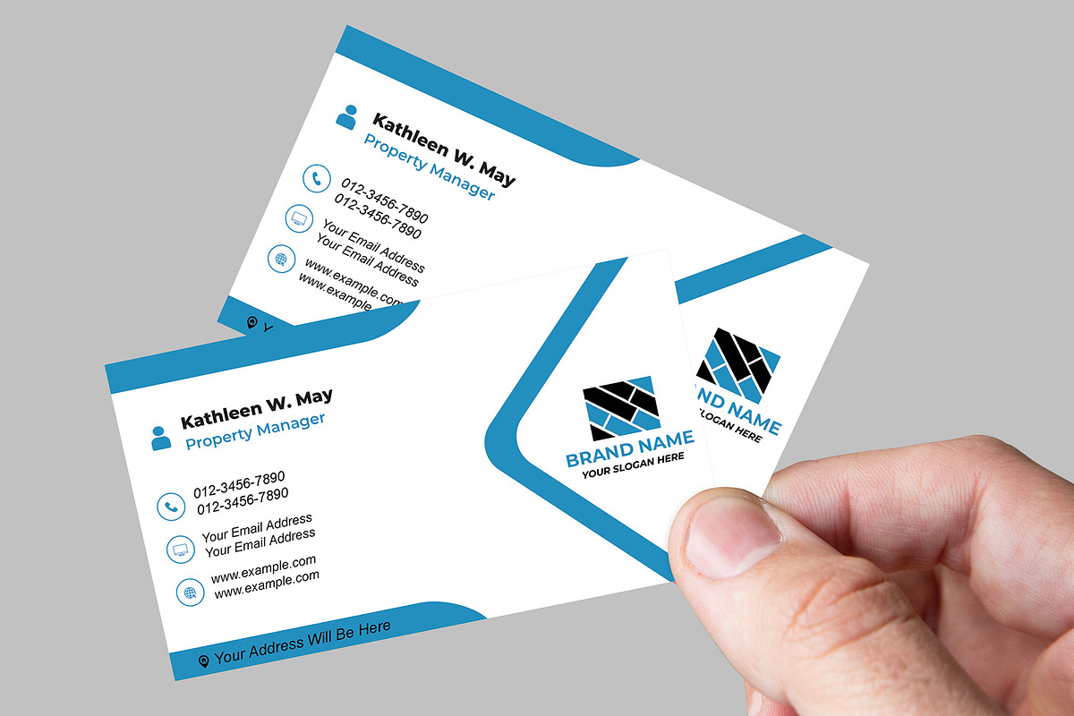 Freelancer Business Card PSD preview 3