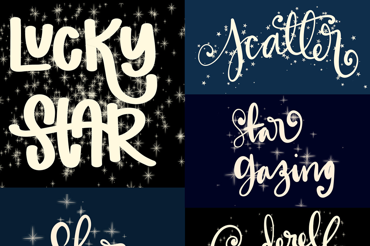 Magic Lettering Procreate Brushes, a Brush Add-On by Studio Kitsch (Photo 10 of 10)