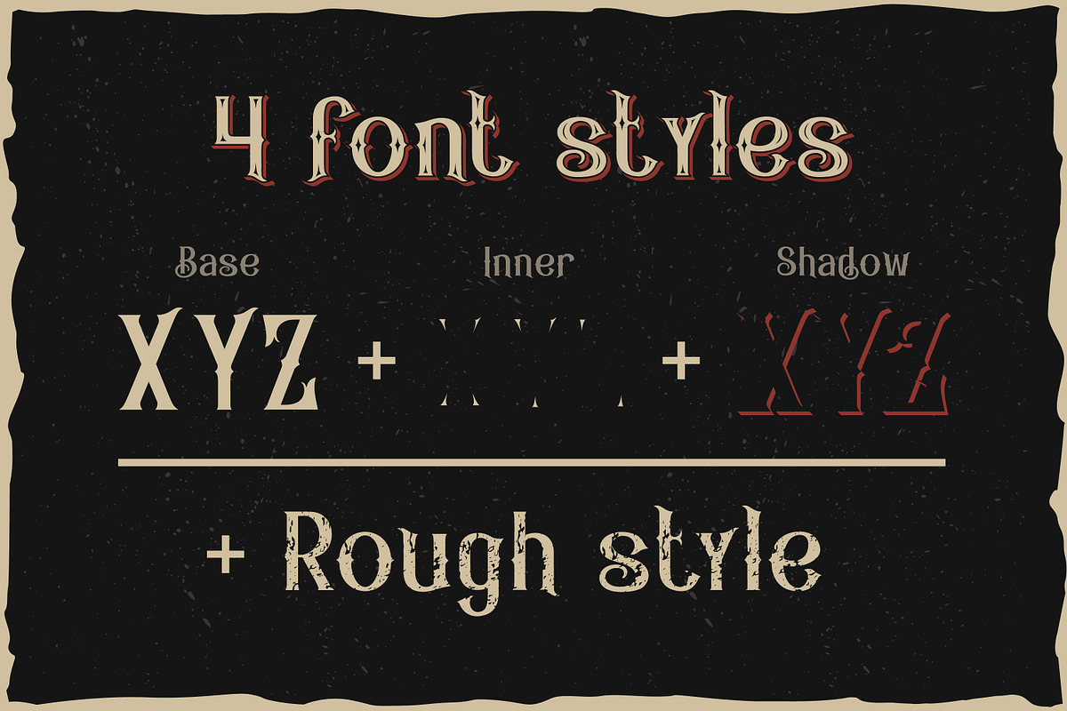 Pirates rum vintage typeface, a Symbol Font by Fractal fonts & graphics (Photo 2 of 5)