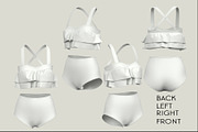 Swimming Suit Mockup, an Advertising Mockup by PudraART (Thumbnail 8 of 8)