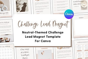 Challenge Lead Magnet Template