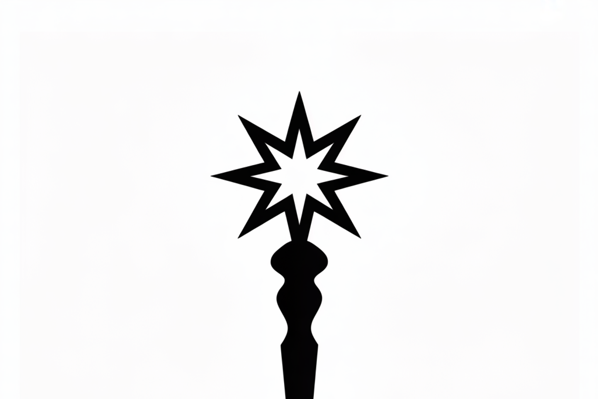 A stylish set of magic wand vector, an Illustration by Amazin_art (Photo 16 of 41)