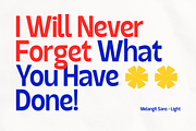 Melangit Sans - Display Family, a Sans Serif Font by Holyline Design (Thumbnail 15 of 15)