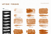 Art Watercolor - Brushes & Canvases, a Brush Add-On by polikarpovaart (Thumbnail 10 of 16)